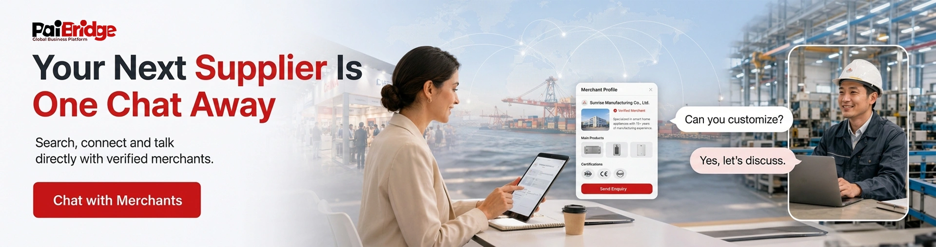 PaiBridge global B2B marketplace