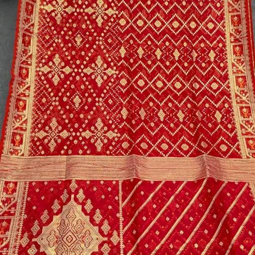 Jamdani Saree - Sky blue image 5
