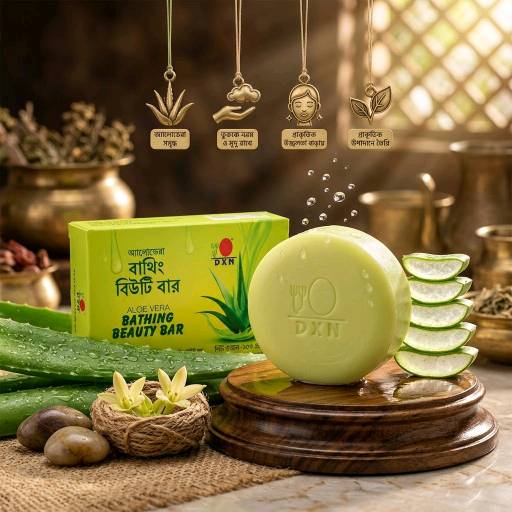 DXN **Aloe Vera Bathing Beauty Bar image 2