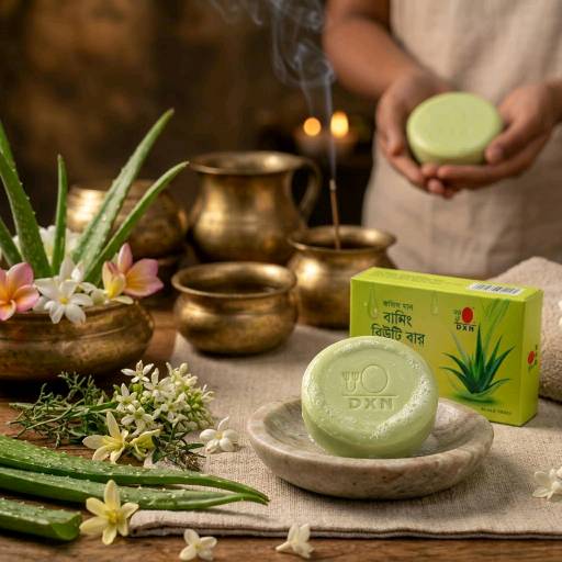 DXN **Aloe Vera Bathing Beauty Bar image 4