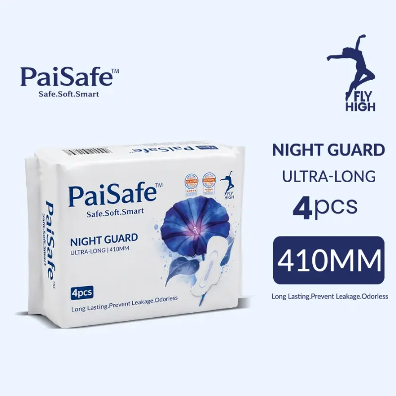 Paisafe Night Guard Sanitary Pad (410mm) - 4pcs