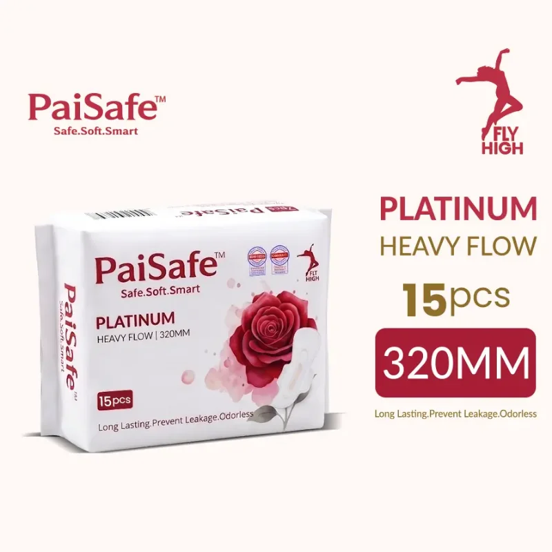 Paisafe Platinum Sanitary Pad (320mm) - 15pcs