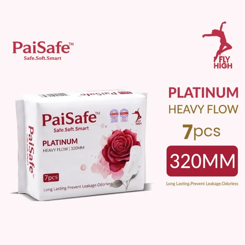 Paisafe Platinum Sanitary Pad (320mm) - 7pcs