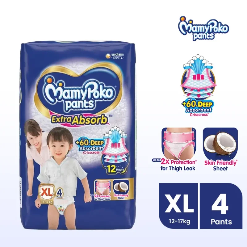 Mamy Poko Pants (12-17kg) XL4