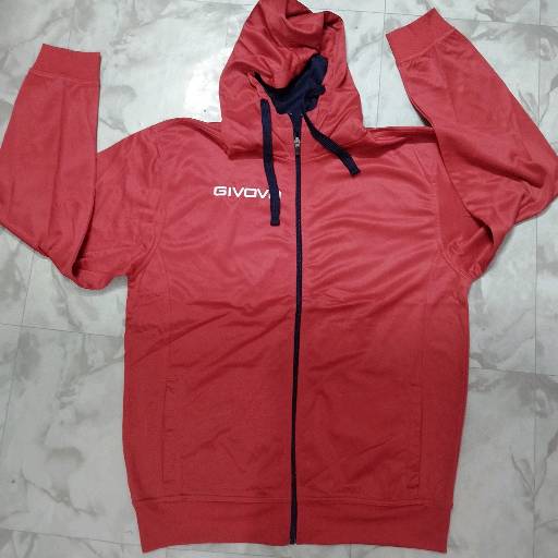 Men's Hoodie-Red