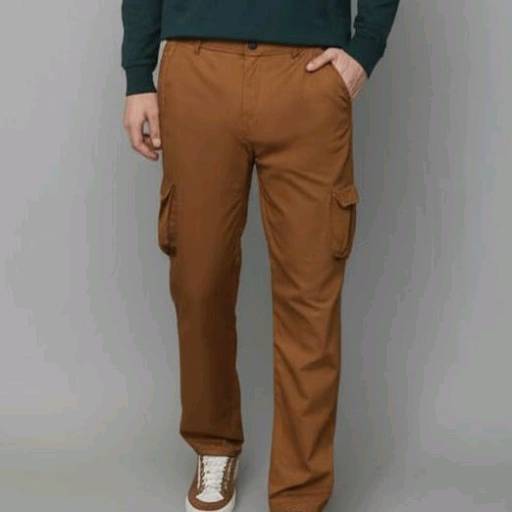 Men's Cargo Pant-coffee