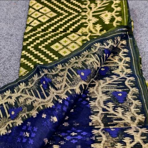 Dhakai Jamdani Saree