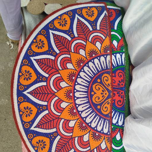Floor Mat- Half Round Shape