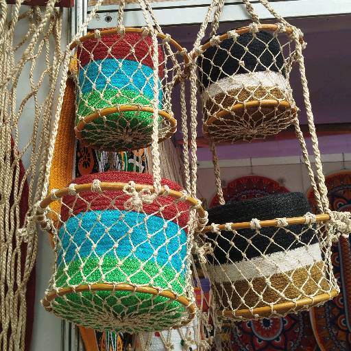 Jute Flowers Tub