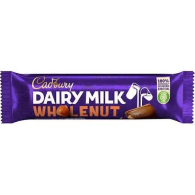 Cadbury Dairy Milk Wholenut Bar Chocolate - 45g