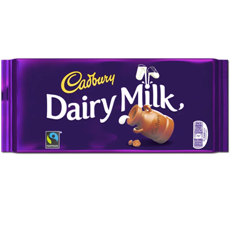 Cadbury Dairy Milk Chocolate Bar - 95g