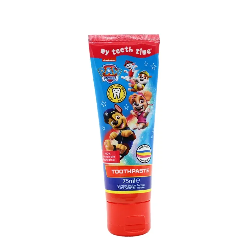 Paw Patrol Bubblegum Toothpaste 3+yrs - 75ml