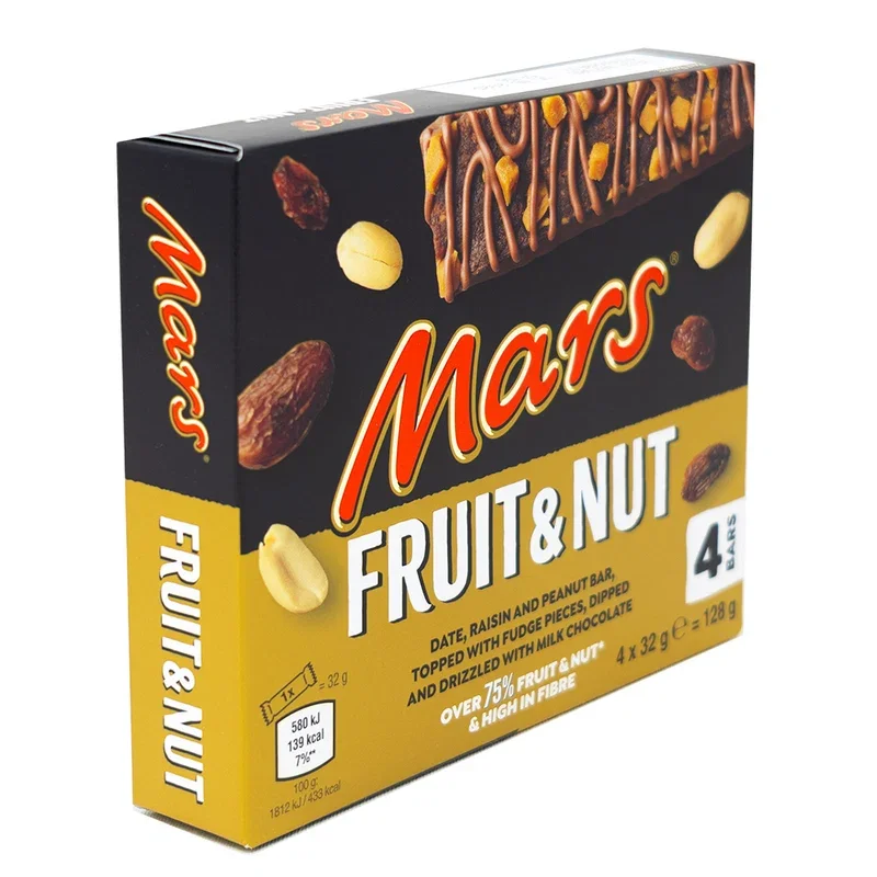 Mars Fruit & Nut Chocolate (4bar*32g) - 128g