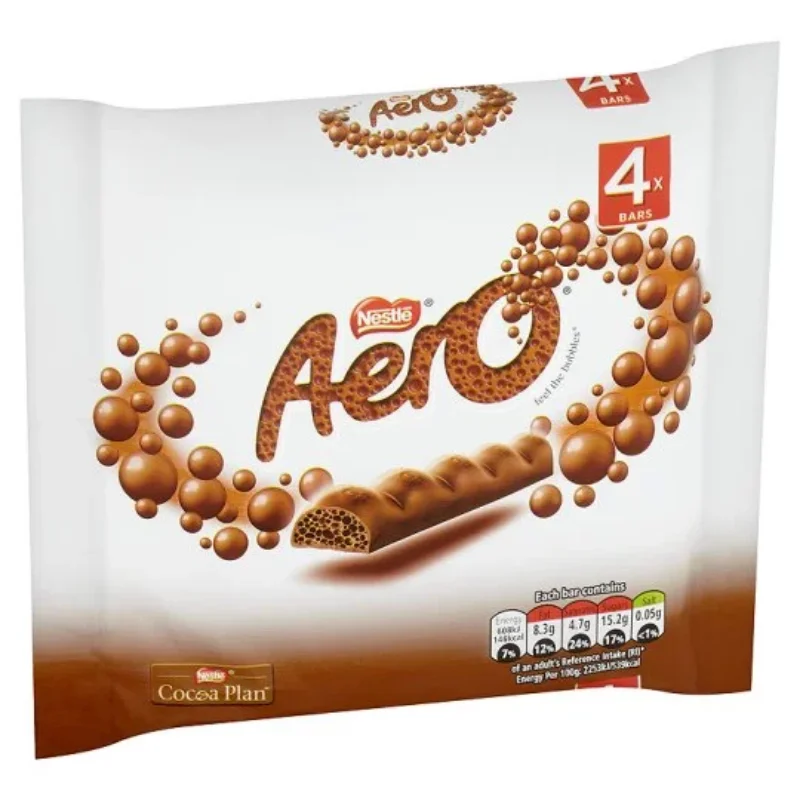 Nestle Aero Chocolate (4bar*27g) - 108g