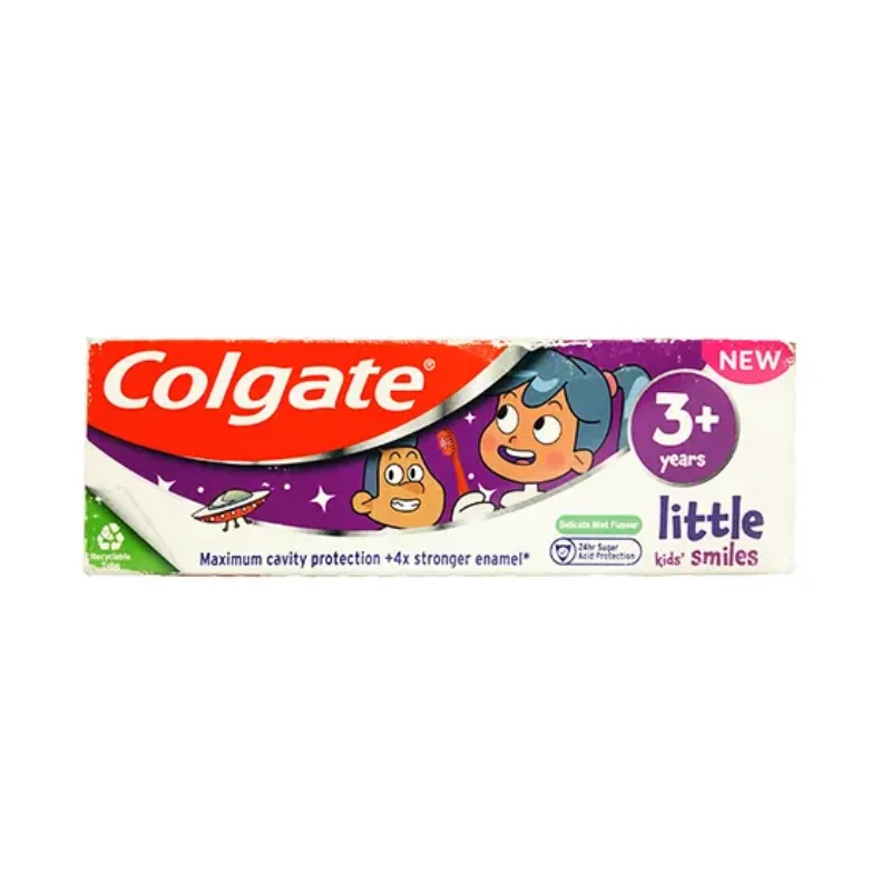 Colgate Little Kids Smiles 3yrs Delicate Mint Flavor Toothpaste - 50ml