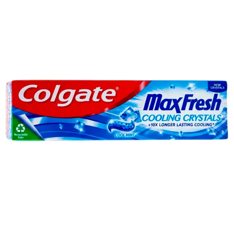 Colgate Max Fresh Cooling Crystals Cool Mint Toothpaste - 75ml