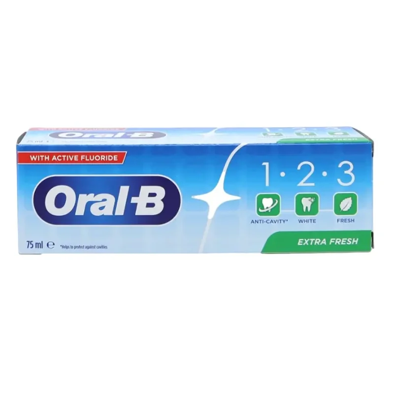 Oral B 123 Extra Fresh Toothpaste - 75ml
