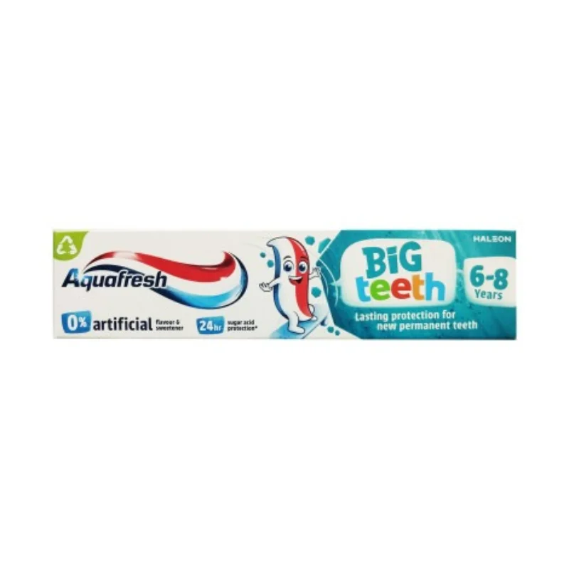 Aquafresh Big Teeth Toothpaste (6-8 Years) - 50ml