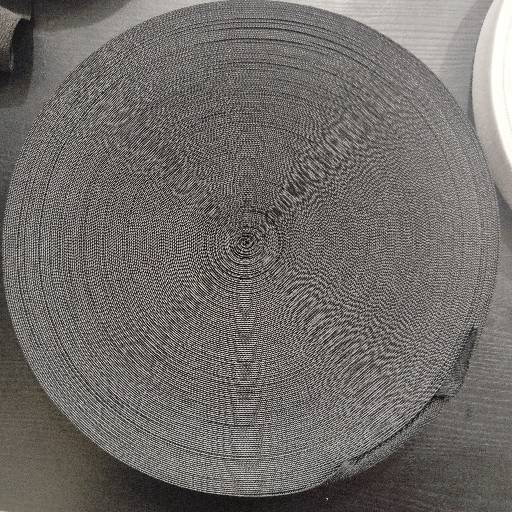 Elastic 48 yard double part black colour