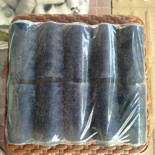 Thread Cone Navy Blue 10 piece