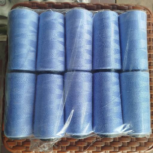 Light blue thread cone 10 piece