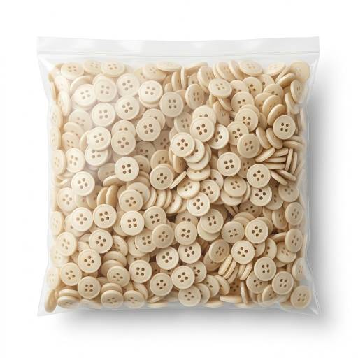 White- Shirt Button- 1 GG (1078 Piece)