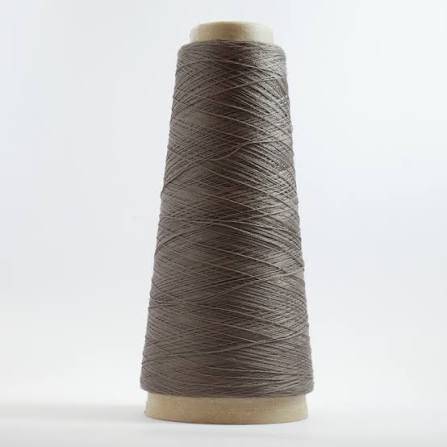 Yarn cone regular size - chocolate colour