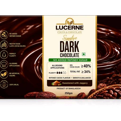 Premium Dark Chocolate-250gm bar (5kg Carton-20 piece)