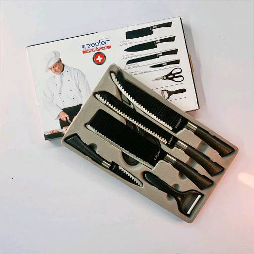 Zepter 6 Pcs Stainless Steel Kitchen Knife Set