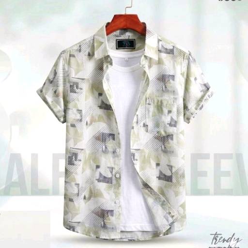 Digital Printed Premium Half Sleeve Shirt