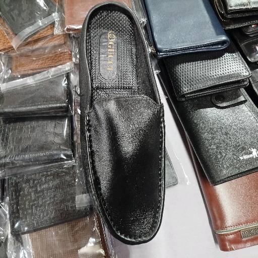 Leather Man's Half Shoe
