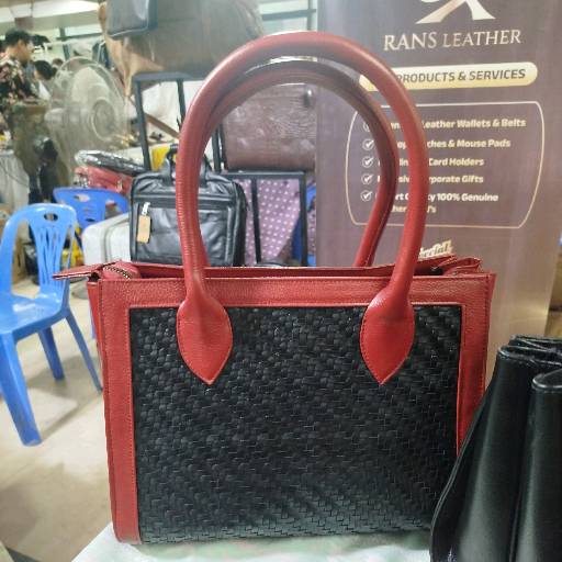 Ladies Bag-Red and Black