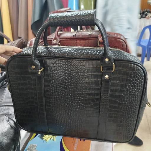 File Cover Leather- Black
