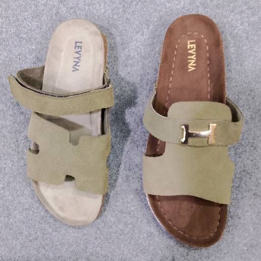 leather slipper