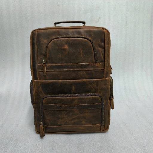 Well leather backpack