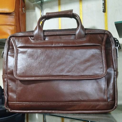 Leather men's backpack- Official