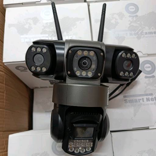 3-Lens Smart Wi-Fi CCTV Camera