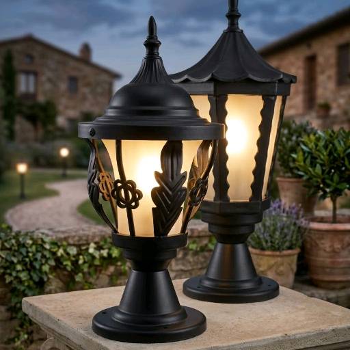 European Gate Light- 30cm